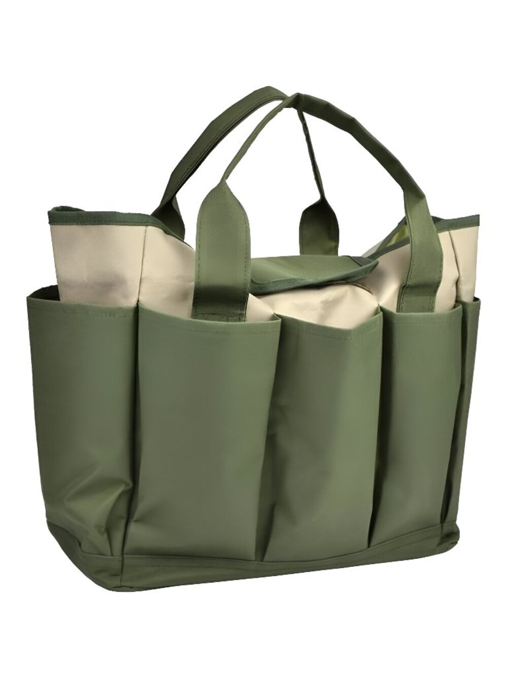 Garden Tool Bag, Garden Tote Bag With 8 Pockets, Canvas Garden Tool Storage